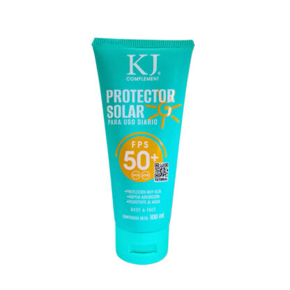 Protector Solar 50+ FPS Para uso Diario de KJ