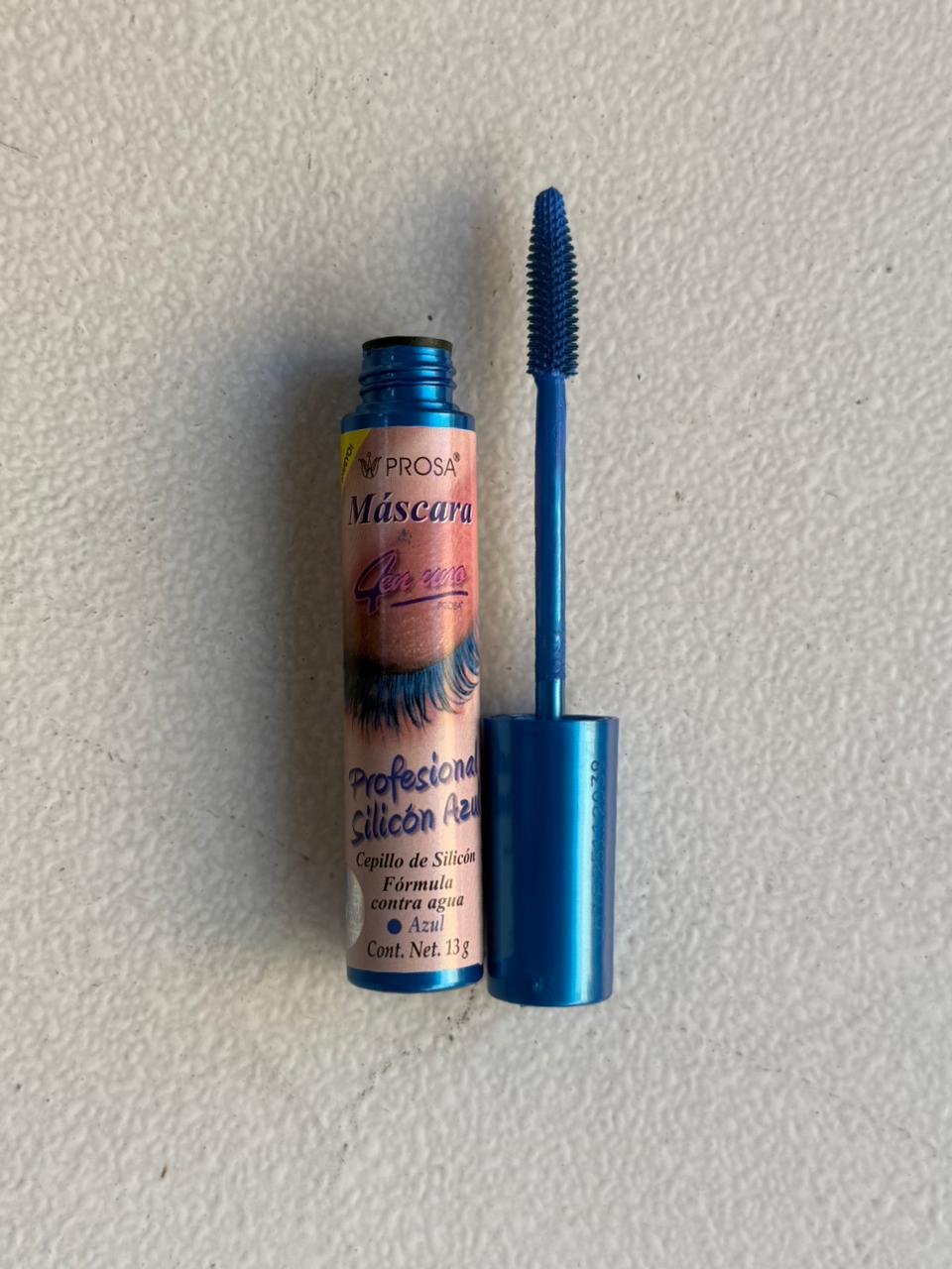 RIMEL PROSA PROFESIONAL SILICON AZUL